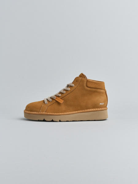 POLACCHINO P007 UOMO IN NABUK BROWN SUGAR