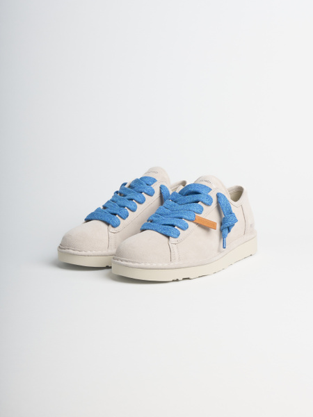 SCARPA ALLACCIATA P001 UOMO IN CAMOSCIO GHIACCIO