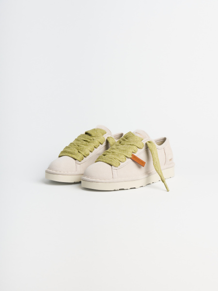 SCARPA ALLACCIATA DONNA P001 IN CAMOSCIO GHIACCIO