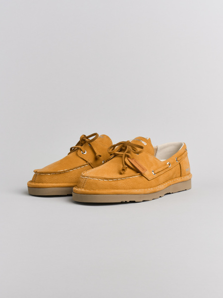 P019 MAN'S LACE-UP NUBUK BISCUIT