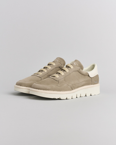 P005 MAN'S SLIP-ON SUEDE LEATHER VINTAGE KHAKI