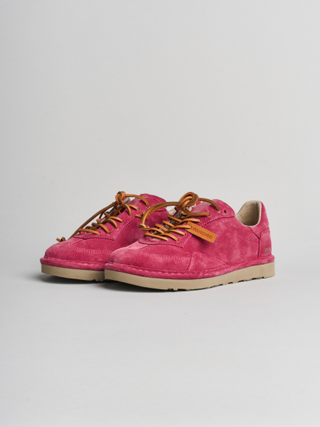 P011 WOMAN'S LACE UP SUEDE DRY ROSE
