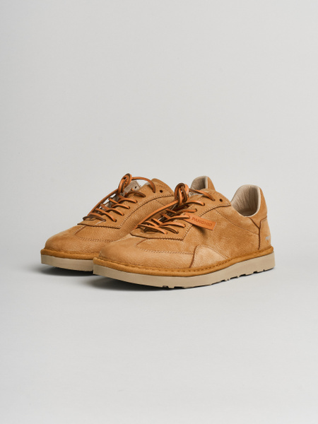 SCARPA ALLACCIATA UOMO P011 IN NABUK BISCOTTO