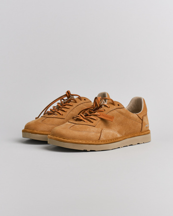 P011 herrenschnürschuh Panchic aus nubuk brown sugar