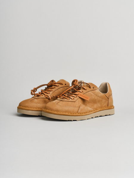 P011 WOMAN'S LACE UP NUBUCK BROWN SUGAR