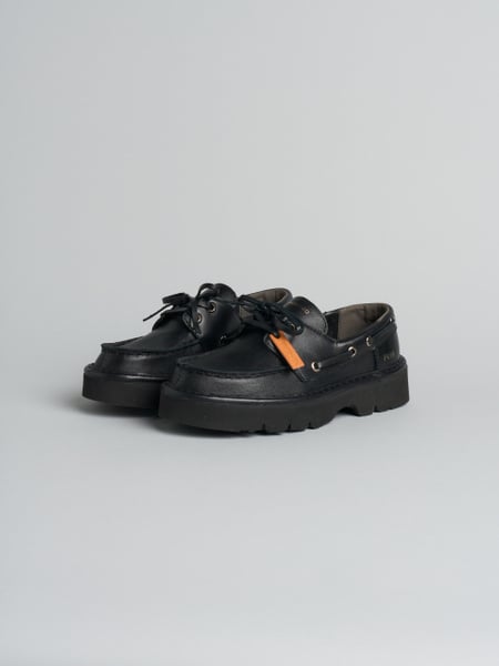 P019 scarpa allacciata donna reef Panchic in pelle foderata in microfibra nero