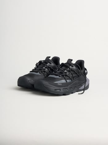 P503 zapatilla hombre rail en tejido multicolor negro Panchic