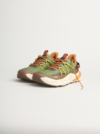 P503 rail- herren sneaker mehrfarbiger stoff olive-braun Panchic