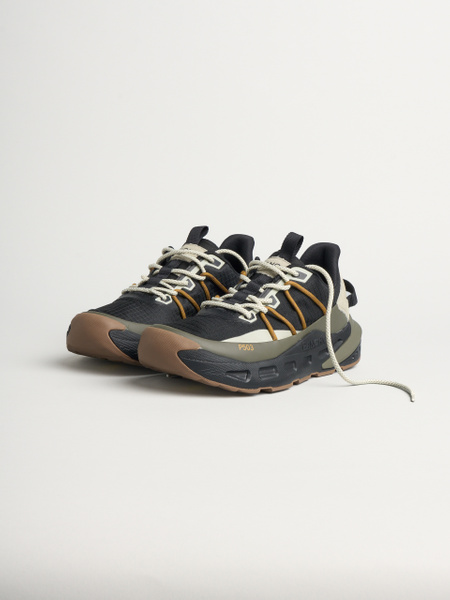 P503 sneaker uomo rail Panchic in tessuto multicolor nero-oliva