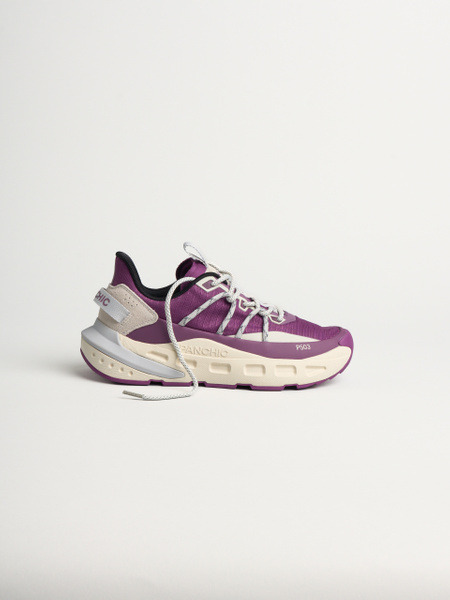 P503 sneaker donna rail Panchic in tessuto multicolor rosewood-grigio chiaro